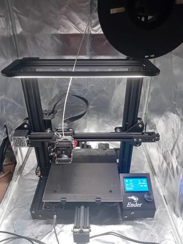 Creality ender 3 pro met mods en tent, Enlèvement, Utilisé