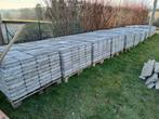 100m2 20x20x5cm tamboerijnklinkers in Belgische blauwe steen, Tuin en Terras, Tegels en Klinkers, Ophalen, Gebruikt, Overige typen
