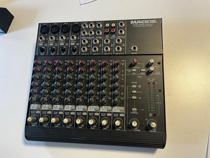 Mackie MS1202-VLZ, Muziek en Instrumenten, Mengpanelen, Gebruikt, 10 tot 20 kanalen, Ophalen of Verzenden
