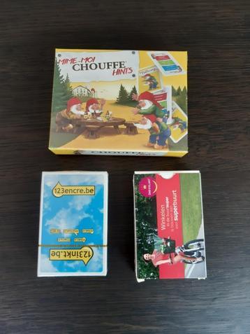 Spelletjes: hints La Chouffe, kaartspellen beschikbaar voor biedingen