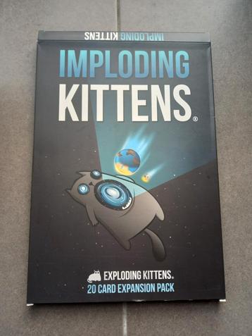 Imploding Kittens (pack d'extension Exploding Kittens) disponible aux enchères