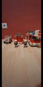 Ensemble pompier playmobil, Ophalen, Zo goed als nieuw, Complete set