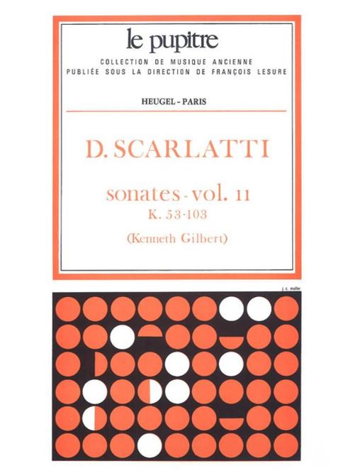 Bladmuziek D. Scarlatti „Sonatas” Vol. II (K. 53 - 103), Muziek en Instrumenten, Bladmuziek, Zo goed als nieuw, Klassiek, Ophalen of Verzenden