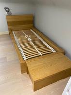 Enkel bed 90 op 200, Ophalen, Verstelbaar, 90 cm, Eenpersoons