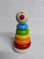 Stapelpiramide - stapelblokken - stapeltoren hout, Kinderen en Baby's, Ophalen of Verzenden, Zo goed als nieuw, Overige typen