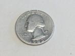 USA Quarter dollar 1943 zilver, Zilver, Ophalen of Verzenden