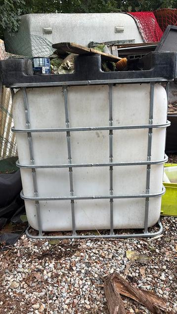 Icb watertank 1000 liter, Tuin en Terras, Ophalen, Zo goed als nieuw