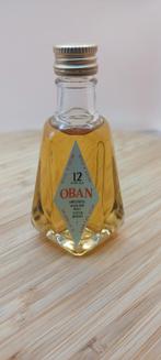 Oban 12 years blended high land malt scotch whisky 5 cl, Ophalen of Verzenden, Zo goed als nieuw