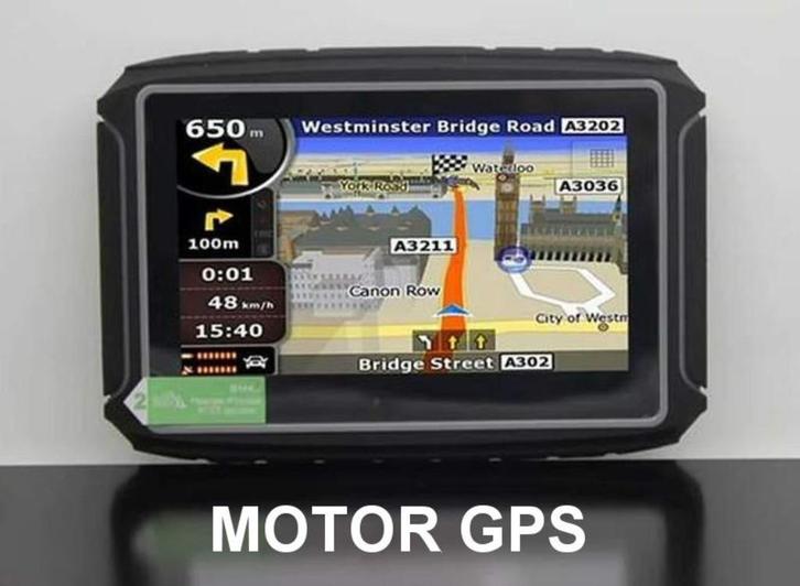 Nieuwe Motor GPS Navigatie 2025 met de Nieuwste Kaarten, Motoren, Accessoires | Navigatiesystemen, Nieuw, Ophalen of Verzenden