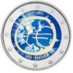 2 euros Portugal 2009 EMU coloré, Timbres & Monnaies, Monnaies | Europe | Monnaies euro, 2 euros, Enlèvement ou Envoi, Portugal