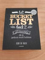 Het BUCKET LIST boek, nieuw, Ophalen of Verzenden, Nieuw, Elise De Rijck