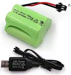 Gecoty Oplaadbare batterij AA 6 V 2400 mAh NiMH met USB-opl, Ophalen of Verzenden, Nieuw, Oplaadbaar