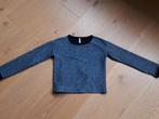 Trui / sweater glitter blauw van CKS - maat 8 - 128, Kinderen en Baby's, Kinderkleding | Maat 128, Meisje, CKS, Trui of Vest, Gebruikt