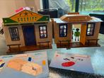 Playmobil la maison du sherif et sa prison + bateau pirate, Ophalen of Verzenden, Gebruikt