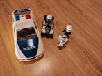 Plamobil politiewagen, quad en motor, Ophalen of Verzenden, Zo goed als nieuw, Los Playmobil