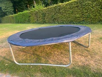 Trampoline met veiligheidsnet 244 cm beschikbaar voor biedingen