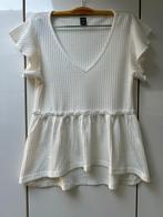 Wit T-shirt Shein - Maat M, Kleding | Dames, T-shirts, Maat 38/40 (M), Wit, Ophalen of Verzenden, Zo goed als nieuw