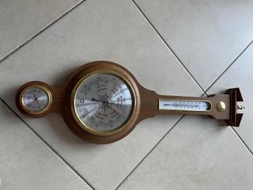 Vintage antieke barometer  beschikbaar voor biedingen