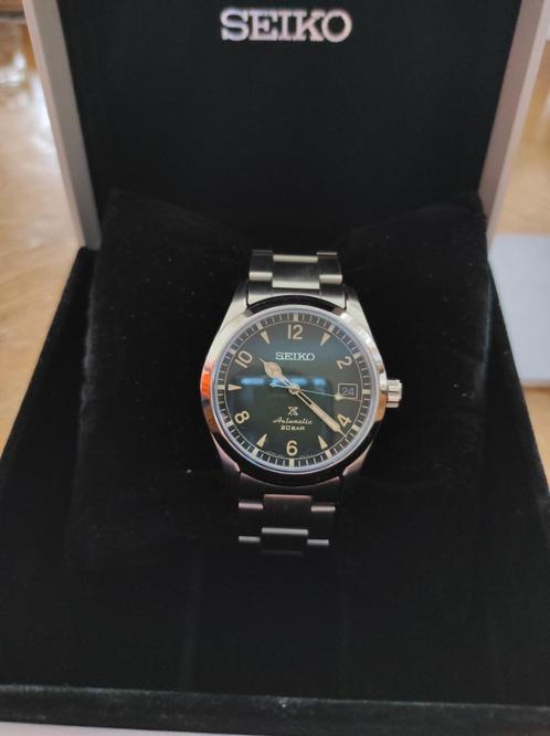 Seiko Alpinist, Handtassen en Accessoires, Horloges | Heren, Zo goed als nieuw, Polshorloge, Seiko, Staal, Staal, Ophalen of Verzenden