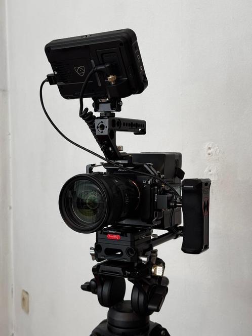Sony A7 IV | Sigma 24-70 2.8 | Ninja V Atomos | SmallRig, Audio, Tv en Foto, Fotocamera's Digitaal, Zo goed als nieuw, Spiegelreflex