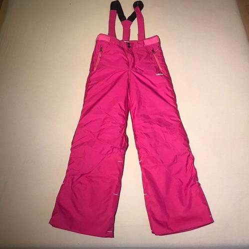 Roze skibroek - Decathlon - maat 10 jaar, Kinderen en Baby's, Kinderkleding | Maat 140, Zo goed als nieuw, Meisje, Overige typen