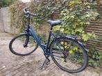Blauwe fiets Vélo de Ville, in uitstekende staat. Maat 55., Fietsen en Brommers, Versnellingen, Ophalen, Overige merken, 53 tot 56 cm
