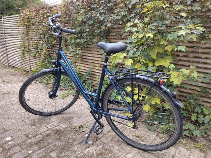 Blauwe fiets Vélo de Ville, in uitstekende staat. Maat 55., Fietsen en Brommers, Fietsen | Dames | Damesfietsen, Gebruikt, Overige merken