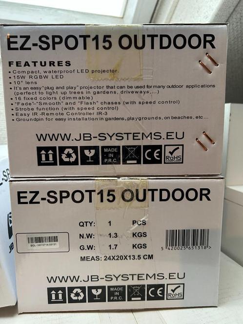 JB EZ SPOT 15 RGBW OUTDOOR, Muziek en Instrumenten, Licht en Laser, Nieuw, Licht, Ophalen of Verzenden