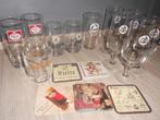 anglo pils - anglo belge glazen en bierkaartjes, Verzamelen, Glas en Drinkglazen, Ophalen of Verzenden