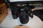 Analoge camera Nikon F50&Koffer fotomateriaal lenzen Tokina, Audio, Tv en Foto, Ophalen, Gebruikt, Telelens, Zoom