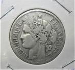 Zilveren munt Frankrijk 2 frank 1887 A, Postzegels en Munten, Munten | Europa | Niet-Euromunten, Frankrijk, Zilver, Ophalen of Verzenden