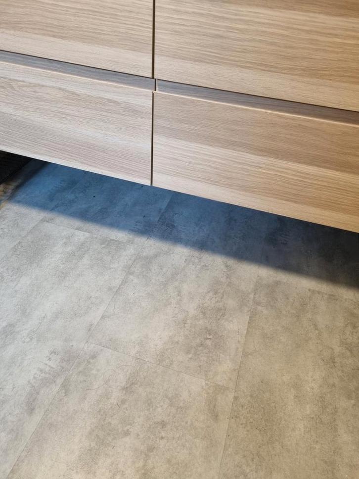 6m² klikvinyl grijs, Huis en Inrichting, Stoffering | Vloerbedekking, Zo goed als nieuw, Grijs, Ophalen