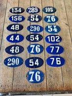 ANCIENNE PLAQUE TÔLE ÉMAILLÉE, Ophalen of Verzenden