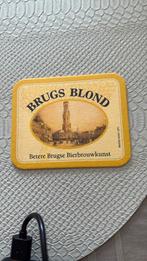 Bierviltje Brugs Blond, Verzamelen, Ophalen of Verzenden, Zo goed als nieuw, Overige merken