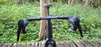 Gravelbike (M) carbon mat zwart-GRX820-geïntegreerde kabels, Fietsen en Brommers, 28 inch, Carbon, Nieuw, 49 tot 53 cm