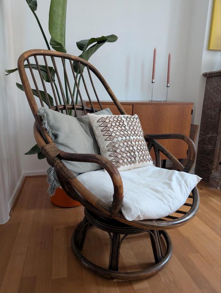 Fauteuil en rotin, Maison & Meubles, Fauteuils, Enlèvement