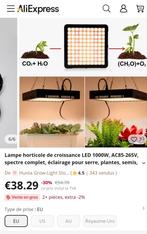Lampe horticole de croissance LED, Jardin & Terrasse, Produits de culture, Enlèvement ou Envoi, Neuf