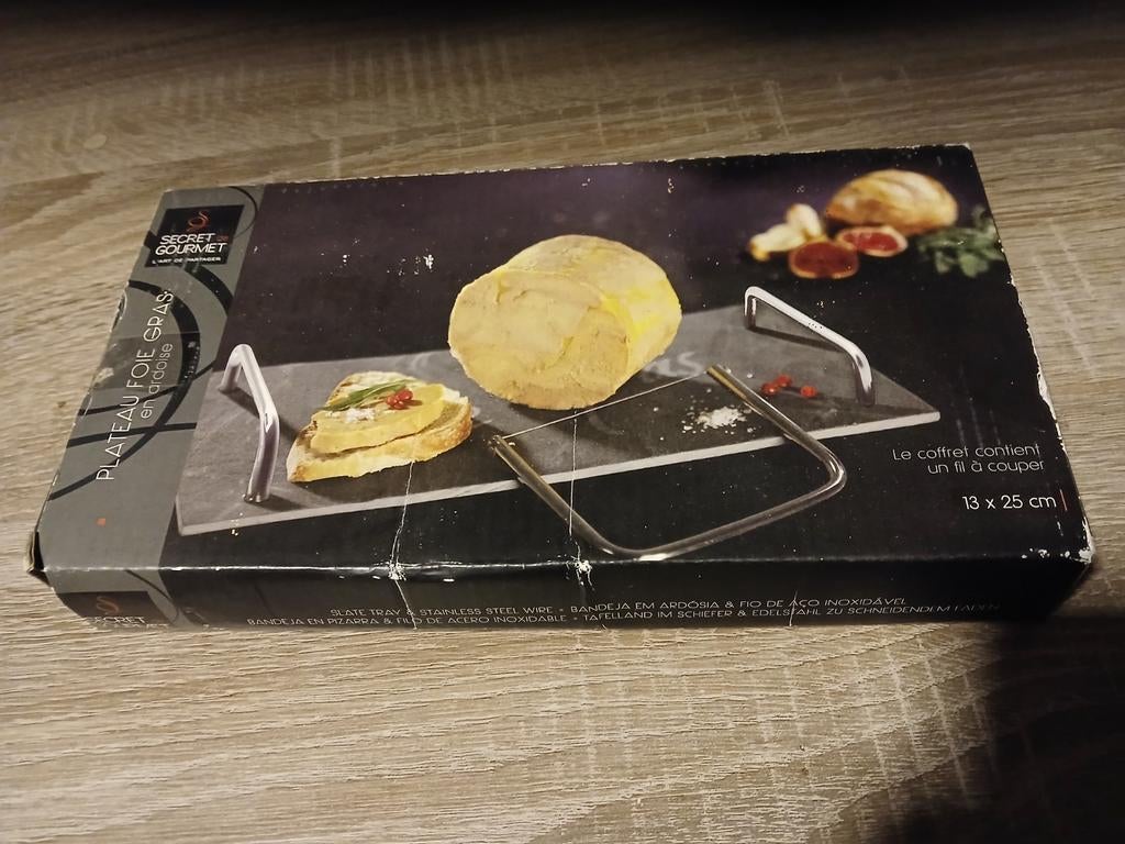 Foie gras plaat nieuw, Enlèvement ou Envoi, Neuf