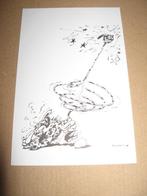 Carte Franquin Marsupilami, Comme neuf, Autres personnages, Image, Affiche ou Autocollant, Enlèvement ou Envoi