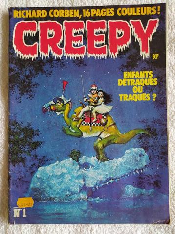 BD Creepy n 1 - 2 – 3 de 1978