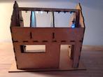 Huis met lampen (lasercutter), Ophalen of Verzenden, Zo goed als nieuw