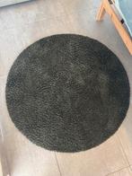 Tapis rond doux IKEA VINDEBÄK - 130 cm - Vert foncé, Maison & Meubles, Ameublement | Tapis & Moquettes, 100 à 150 cm, Rond, Comme neuf