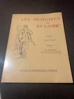 Les mémoires de Jef Lambic, dessins de Robert Desart / Préfa, Antiquités & Art, Antiquités | Livres & Manuscrits, Enlèvement ou Envoi