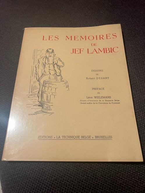 Les memoires de Jef Lambic, dessins de Robert Desart / Prefa, Antiek en Kunst, Antiek | Boeken en Manuscripten, Ophalen of Verzenden