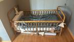 Rotan bedje 140x70, Kinderen en Baby's, Ophalen