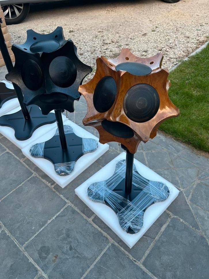 Design boxen, Audio, Tv en Foto, Luidsprekerboxen, Zo goed als nieuw, Ophalen