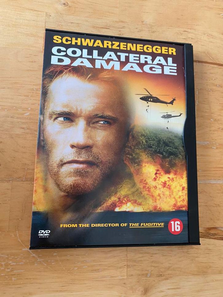 Dvd  :  Collateral Damage  met  Arnold Schwarzenegger., Cd's en Dvd's, Dvd's | Actie, Zo goed als nieuw, Actie, Vanaf 16 jaar