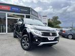 Fiat Fullback 2.4D 4WD*AUTOMATIQUE*CUIR*GPS*CLIM*23.132+BTW, Auto's, 4 deurs, 4 cilinders, Zwart, Leder