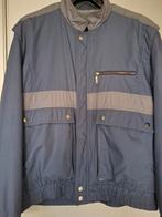 Blauwgrijze jas van polyesterkatoen gevoerd met imitatiebont, Kleding | Heren, Ophalen, C&A   Canda, Zo goed als nieuw, Maat 48/50 (M)