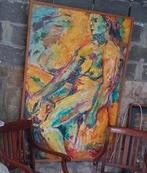 Groot schilderij 150 x 90 cm Julie Maas, Amerikaanse kunsten, Antiek en Kunst, Ophalen of Verzenden